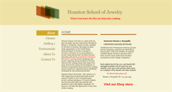 Desktop Screenshot of houstonschoolofjewelry.com